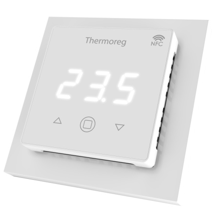Комплект нагревательный мат для балконов и лоджий Thermomat BL 300 Вт/м² + терморегулятор Thermoreg TI-700 NFC White